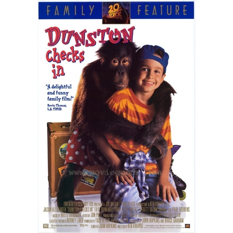 Dunston Checks In Movie Poster Print (27 x 40) - Item MOVIH0684 Image 1