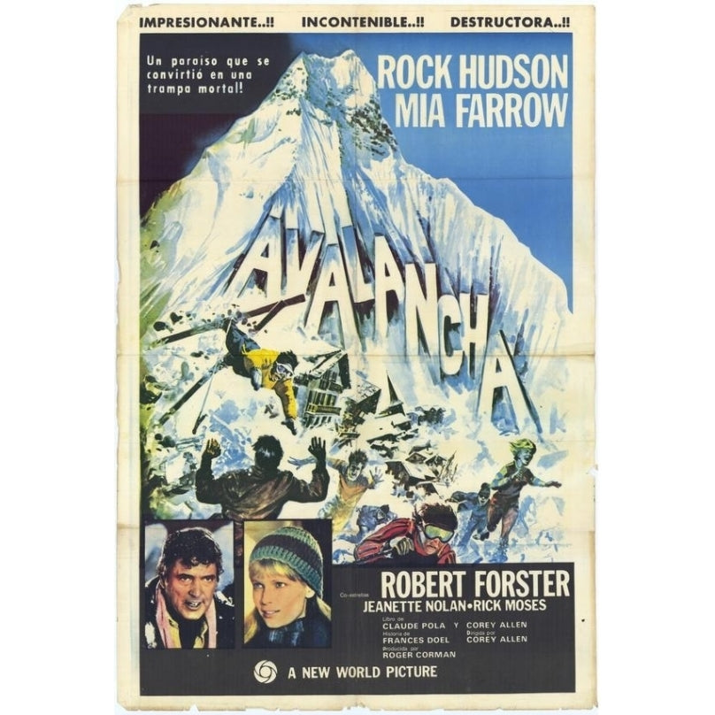 Avalanche Movie Poster Print (27 x 40) - Item MOVIH1699 Image 1