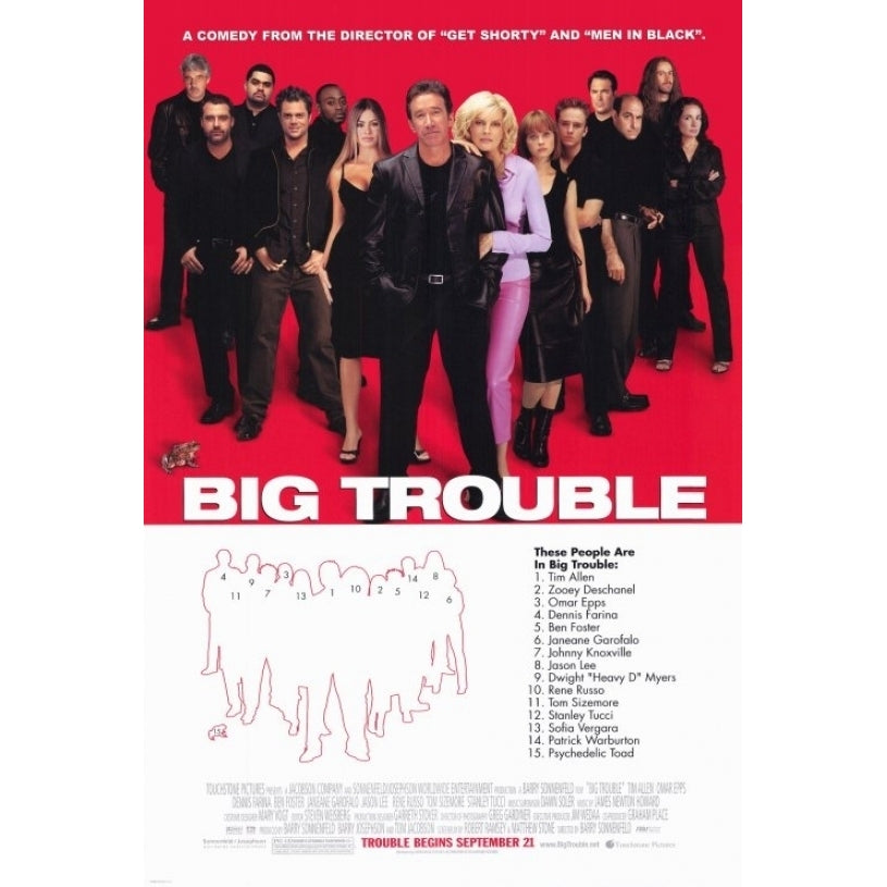 Big Trouble Movie Poster Print (27 x 40) - Item MOVIH1717 Image 1