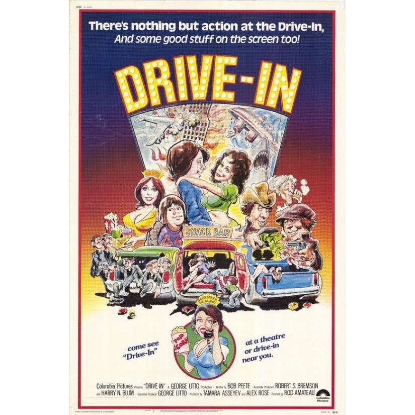 Drive-In Movie Poster Print (27 x 40) - Item MOVIH2313 Image 1