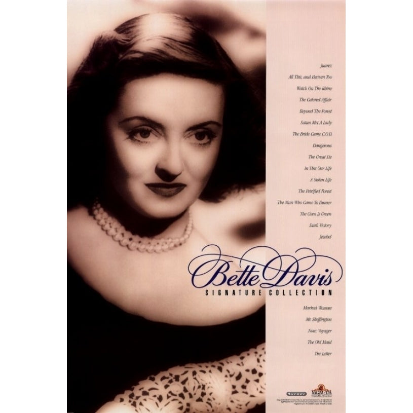 Bette Davis Movie Poster Print (27 x 40) - Item MOVIH2655 Image 1