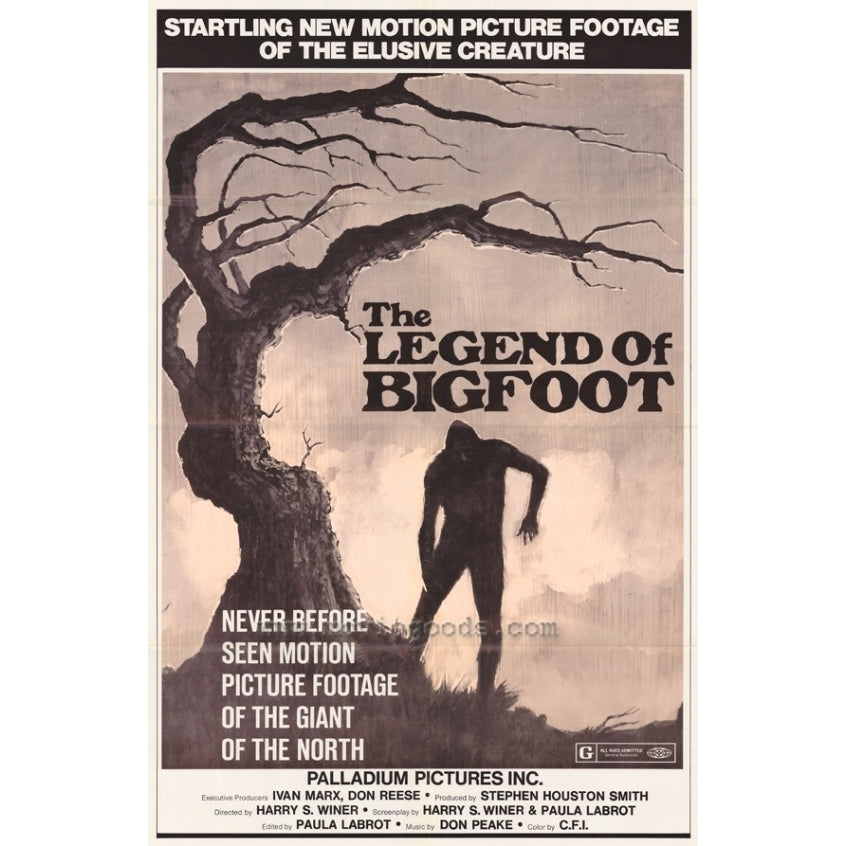 Legend of Bigfoot Movie Poster Print (27 x 40) - Item MOVIH2727 Image 1