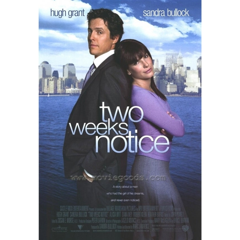 Two Weeks Notice Movie Poster Print (27 x 40) - Item MOVIH2721 Image 1