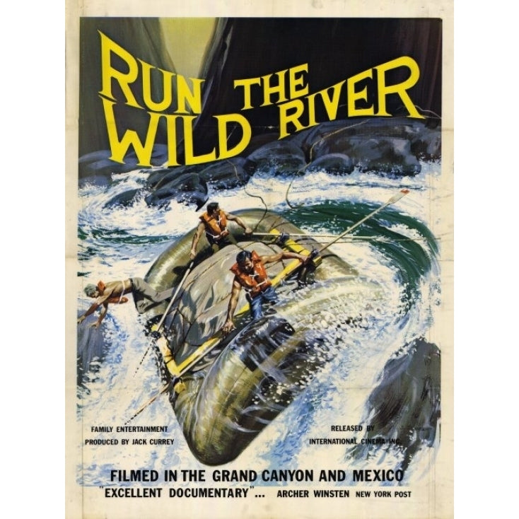 Run the Wild River Movie Poster Print (27 x 40) - Item MOVIH3403 Image 1