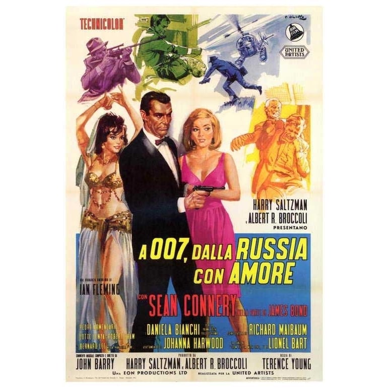 From Russia with Love Movie Poster Print (27 x 40) - Item MOVIH3515 Image 1