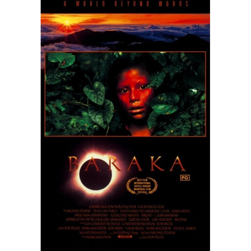 Baraka Movie Poster Print (27 x 40) - Item  MOVIH3744 Image 1