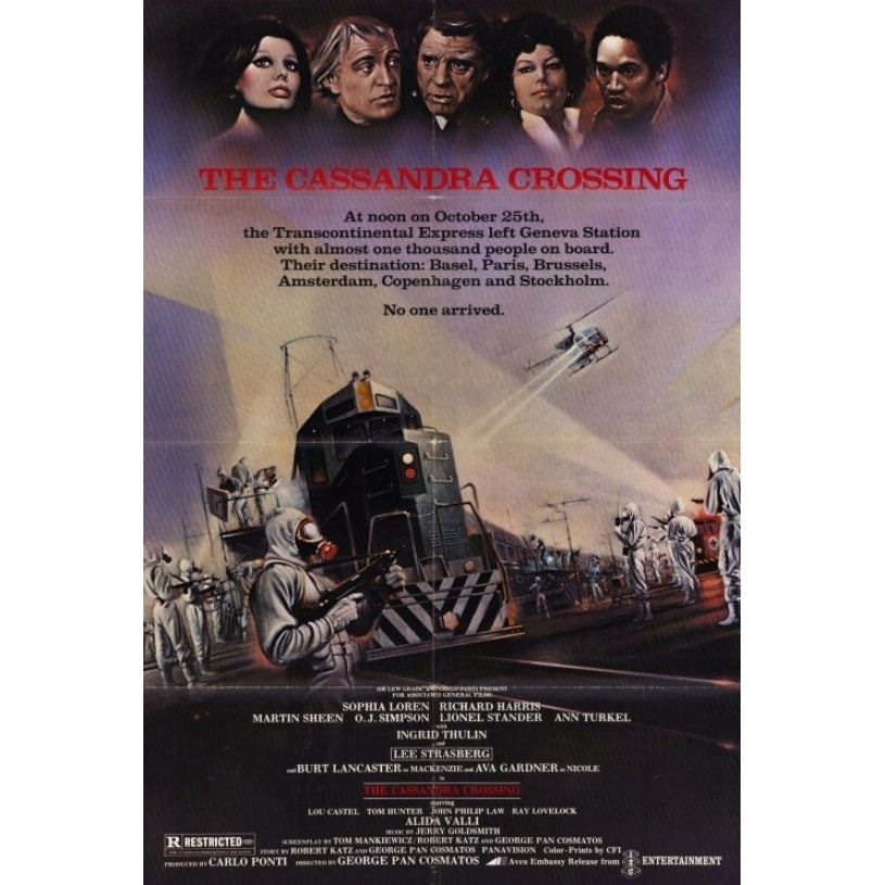 The Cassandra Crossing Movie Poster Print (27 x 40) - Item MOVIH4344 Image 1