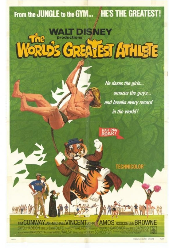 The Worlds Greatest Athlete Movie Poster Print (27 x 40) - Item MOVIH4355 Image 1