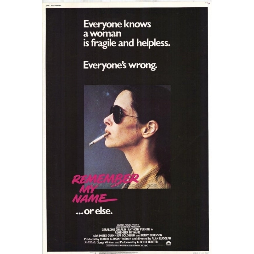 Remember My Name...Or Else Movie Poster Print (27 x 40) - Item MOVIH4680 Image 1