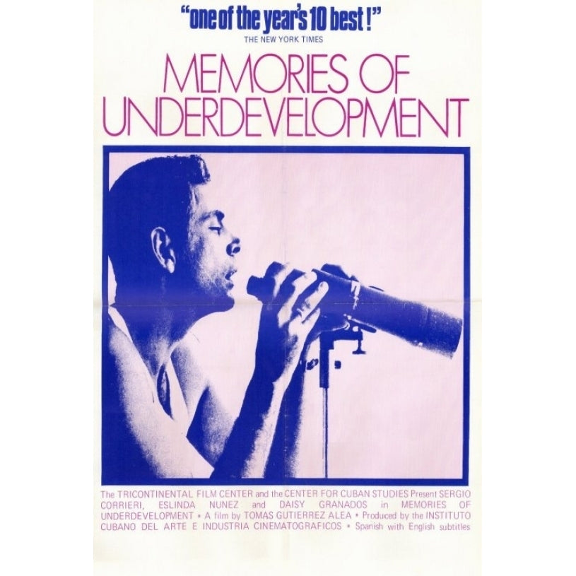 Memories of Underdevelopment Movie Poster Print (27 x 40) - Item MOVIH5694 Image 1