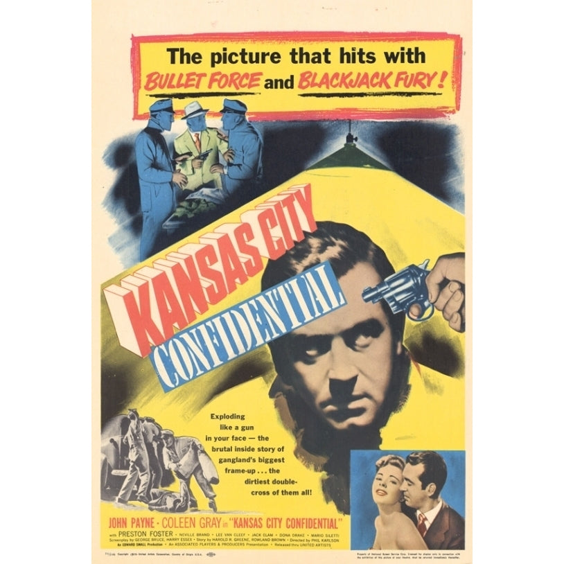 Kansas City Confidential Movie Poster Print (27 x 40) - Item MOVIH5739 Image 1