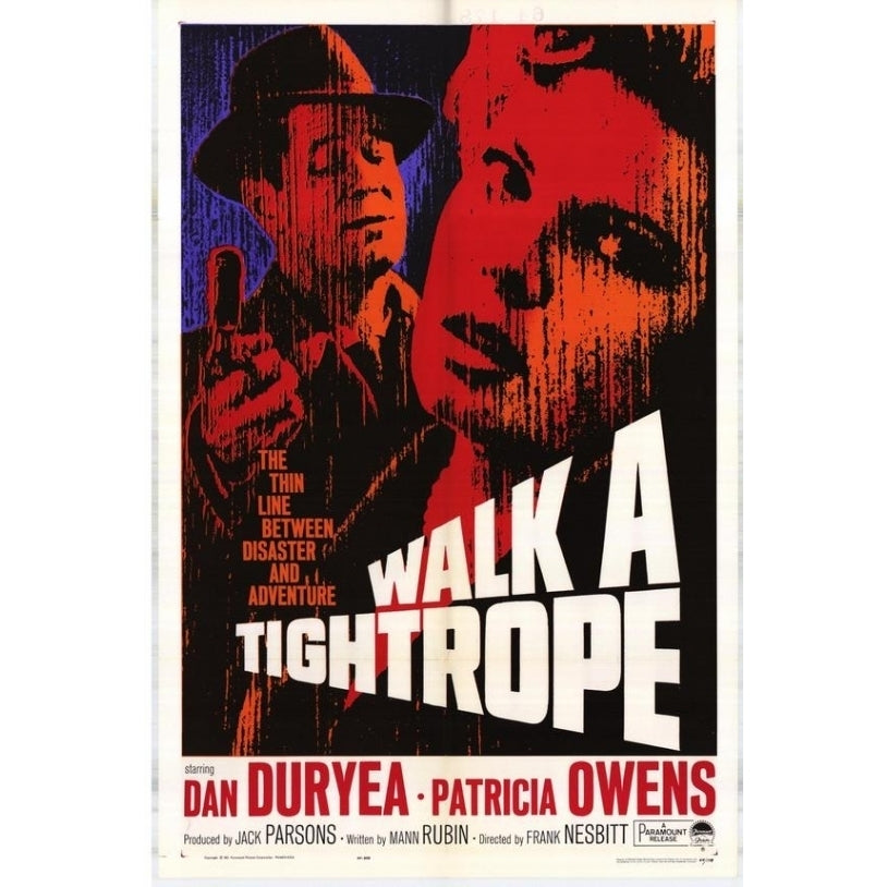 Walk a Tightrope Movie Poster (11 x 17) - Item MOVIH6229 Image 1