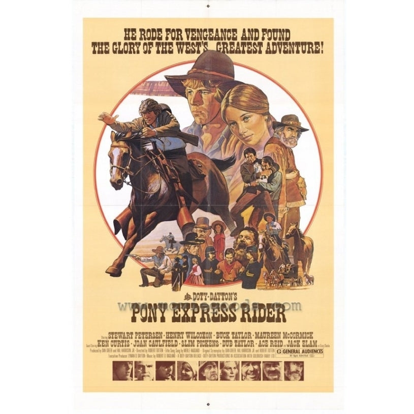 Pony Express Rider Movie Poster Print (27 x 40) - Item MOVIH6304 Image 1