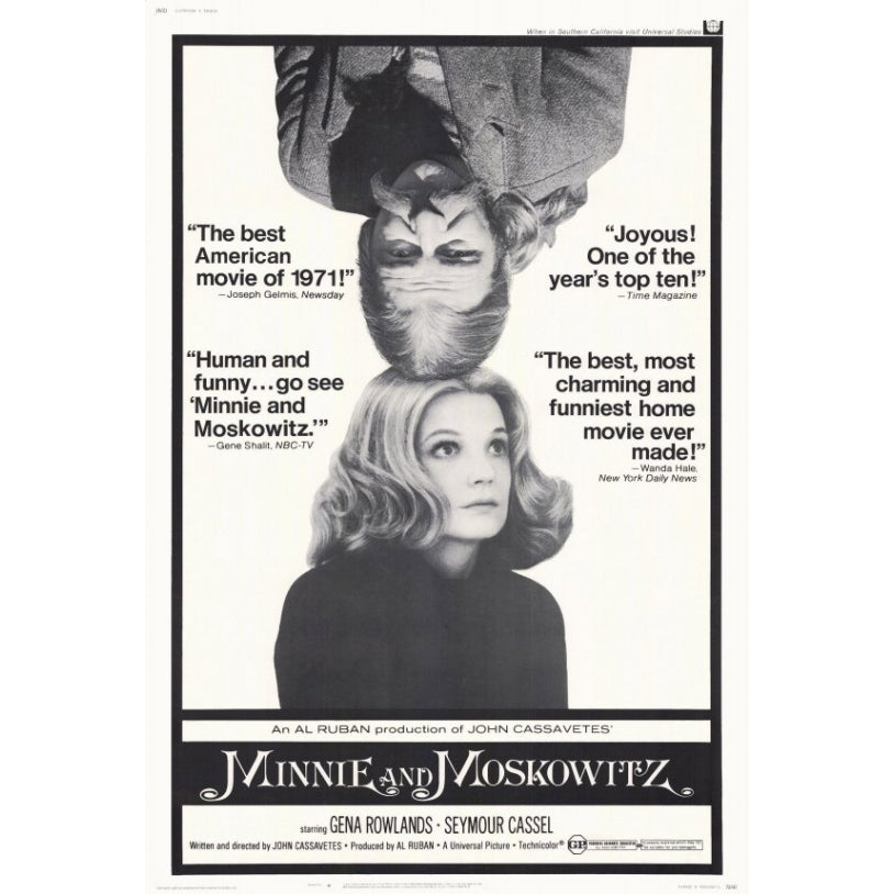 Minnie and Moskowitz Movie Poster Print (27 x 40) - Item MOVIH6642 Image 1