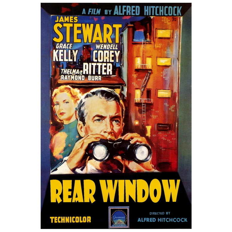 Rear Window Movie Poster Print (27 x 40) - Item MOVIH6547 Image 1