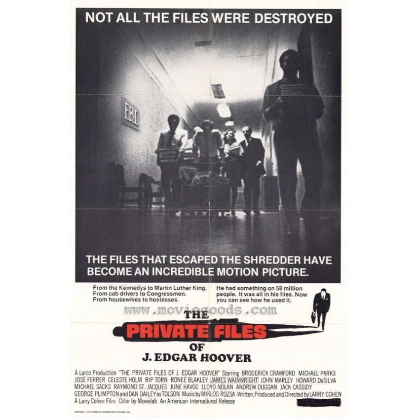 The Private Files of J. Edgar Hoover Movie Poster Print (27 x 40) - Item MOVIH7626 Image 1