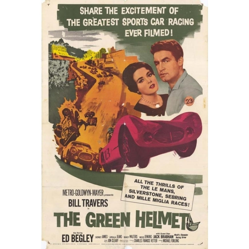 The Green Helmet Movie Poster Print (27 x 40) - Item MOVIH8257 Image 1