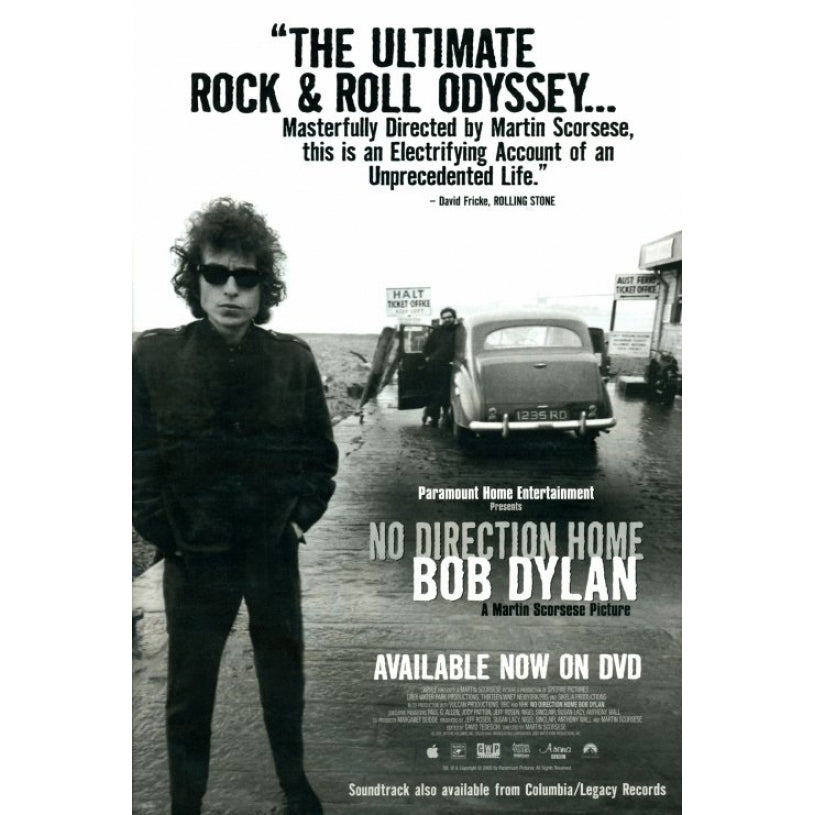 No Direction Home: Bob Dylan Movie Poster Print (27 x 40) - Item MOVIH9758 Image 1