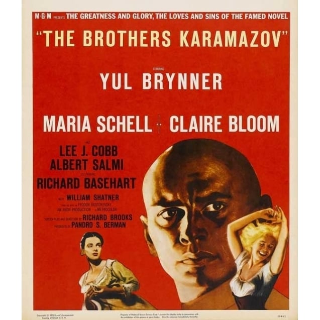 The Brothers Karamazov Movie Poster Print (27 x 40) - Item MOVII1708 Image 1