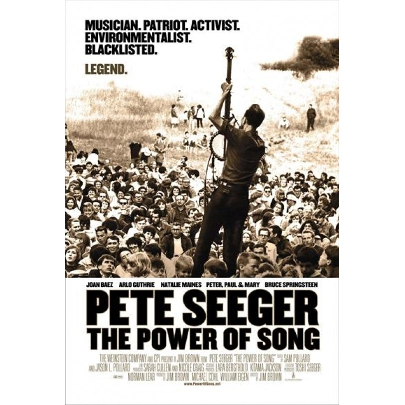 Pete Seeger The Power of Song Movie Poster (11 x 17) - Item MOVII1929 Image 1