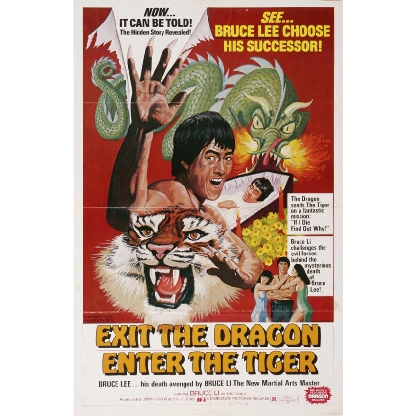 Exit the Dragon Enter the Tiger Movie Poster Print (27 x 40) - Item MOVII3629 Image 1