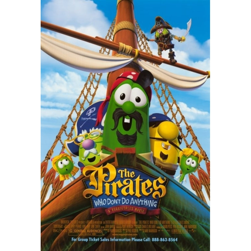 The Pirates Who Dont Do Anything: A Veggie Tales Movie Movie Poster Print (27 x 40) - Item MOVII6101 Image 1