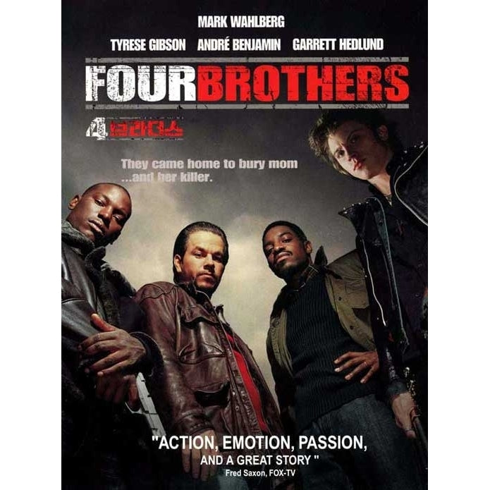 Four Brothers Movie Poster Print (27 x 40) - Item MOVII9992 Image 1