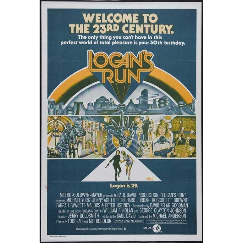 Logans Run Movie Poster Print (27 x 40) - Item MOVIJ0313 Image 1