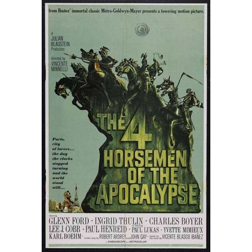 The Four Horsemen of the Apocalypse Movie Poster (27 x 40) - Item MOVIJ0248 Image 1