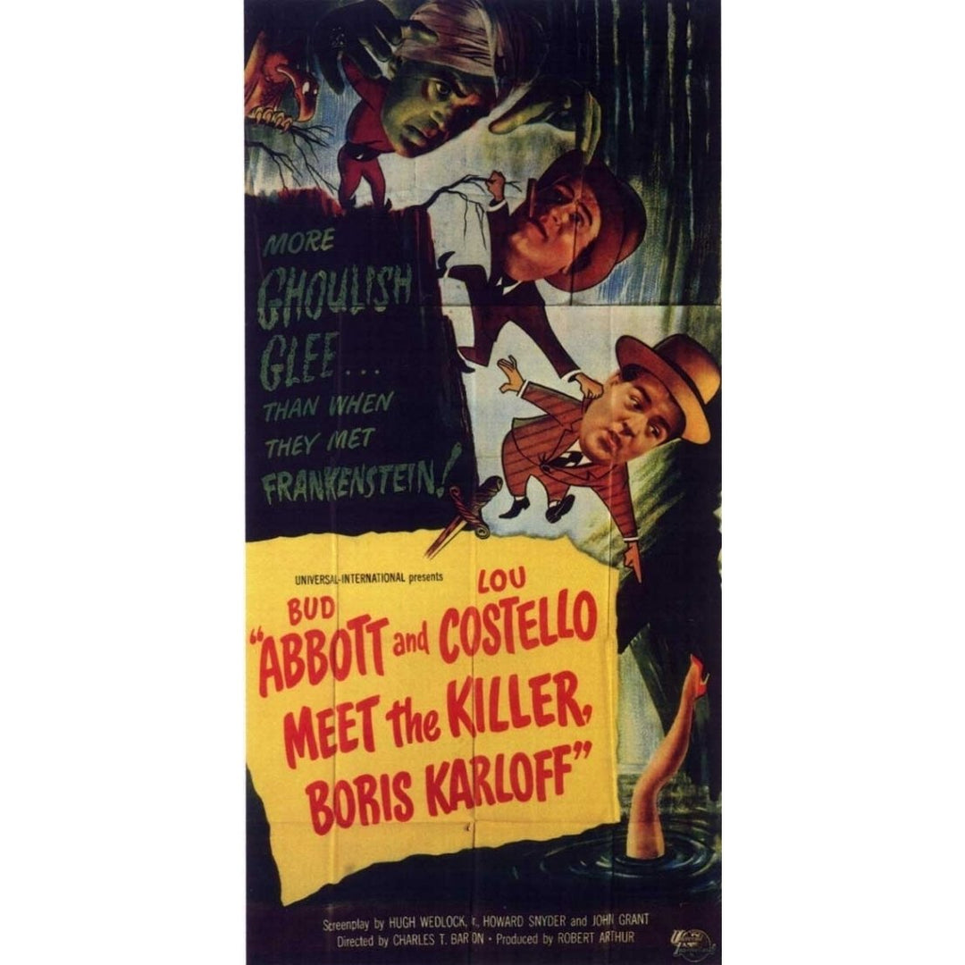 Abbott and Costello Meet the Killer Boris Karloff Movie Poster (11 x 17) - Item MOVIJ2176 Image 1