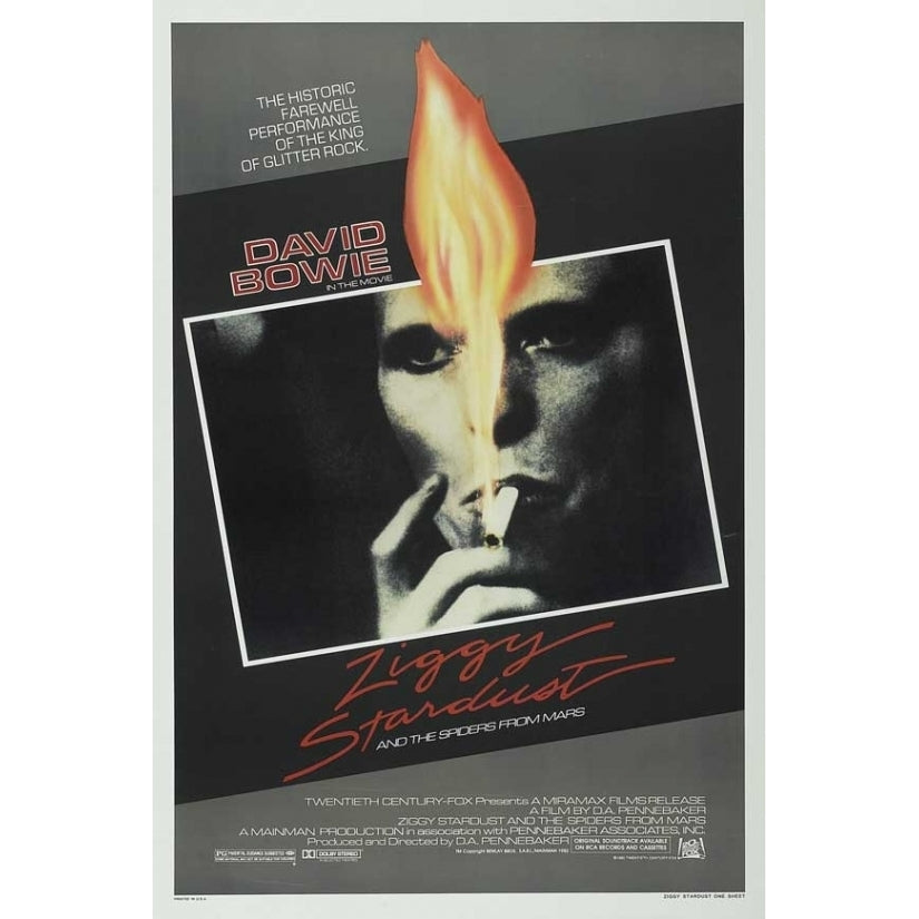 Ziggy Stardust and the Spiders from Mars Movie Poster Print (27 x 40) - Item MOVIJ5292 Image 1