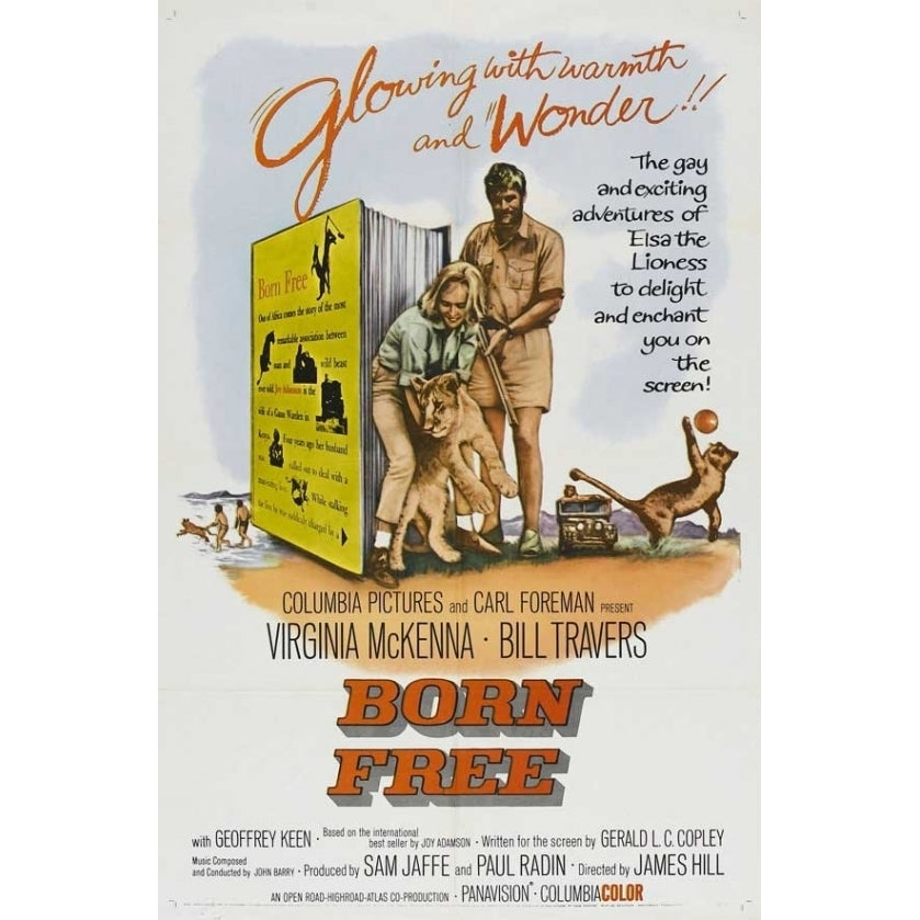 Born Free Movie Poster Print (27 x 40) - Item MOVIJ6294 Image 1