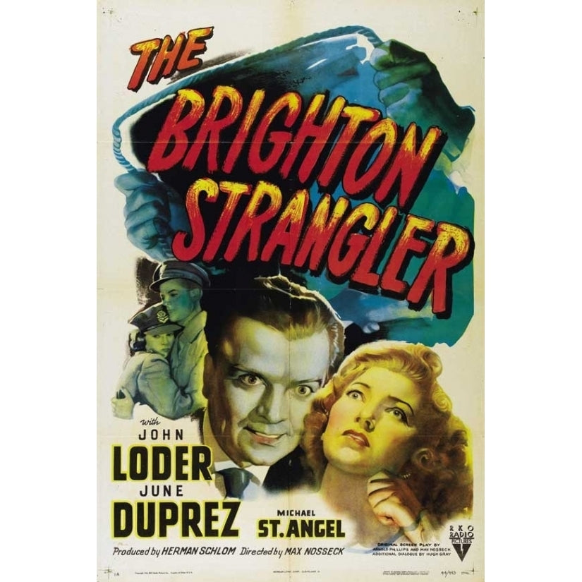 The Brighton Strangler Movie Poster Print (27 x 40) - Item MOVIJ7163 Image 1