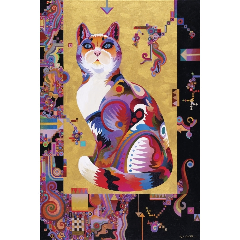 Pythagoras Cat Poster Print by Bob Coonts (20 x 30) Image 1