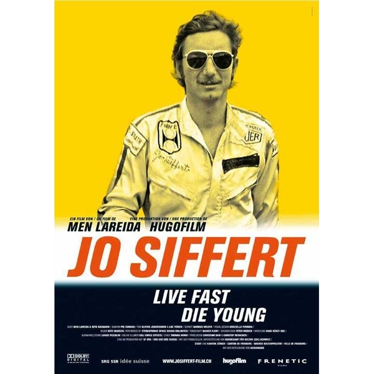 Jo Siffert Live Fast - Die Young Movie Poster (11 x 17) - Item MOVIJ9953 Image 1