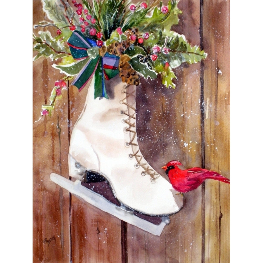 Wintertime Ice Skate Poster Print by Kay Smith (22 x 28) Image 1