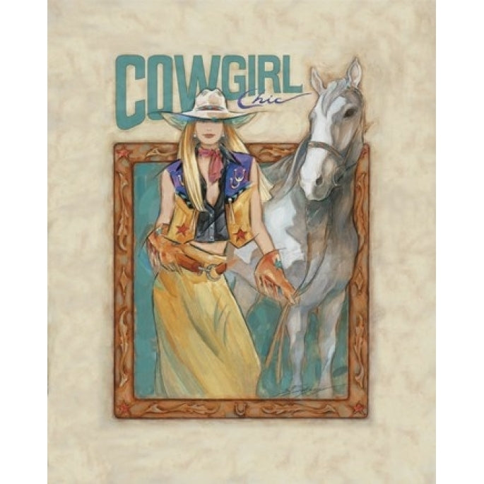 Cowgirl Chic Poster Print by Susan Edison (16 x 20) Image 1