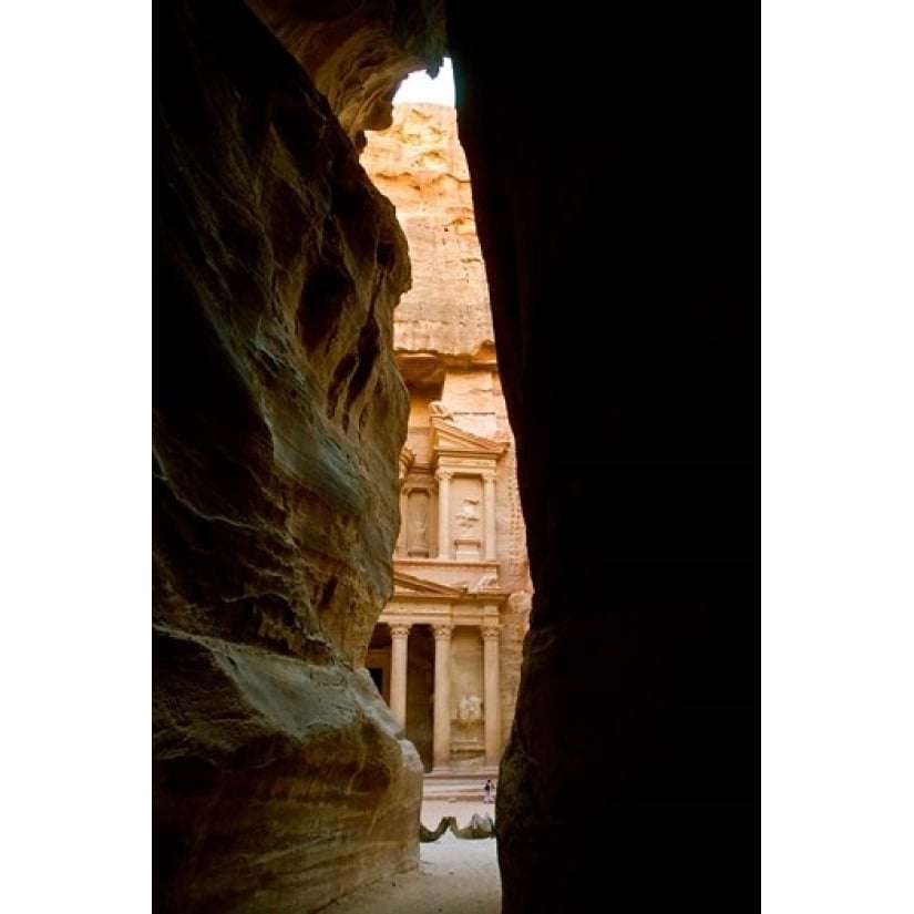 Jordan Petra Jordans Treasury Ancient Architecture Poster Print by Dave Bartruff (11 x 17) Image 1