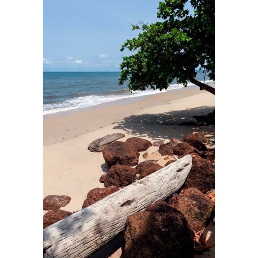 View of the ocean on the Gulf of Guinea Libreville Gabon Poster Print by Alida Latham (11 x 17) Image 1