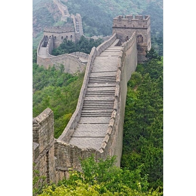 Great Wall Jinshanling China Poster Print by Adam Jones (11 x 17) Image 1