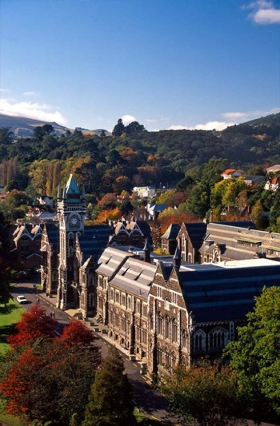 University of Otago Dunedin Zealand Poster Print by David Wall (12 x 18) Image 1