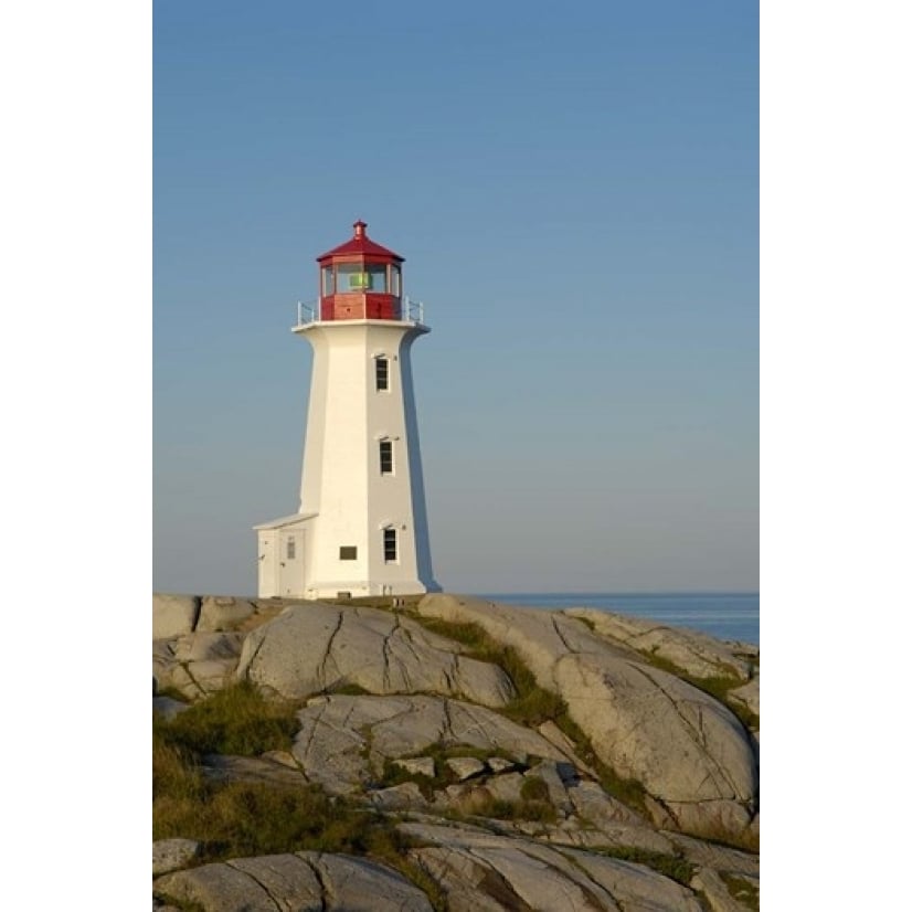 Peggys Cove Lighthouse Poster Print by Keith and Rebecca Snell (17 x 26) Image 1