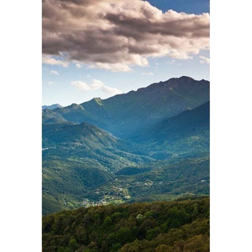 Prunelli di Fiumorbo Mountain Landscape Poster Print by Walter Bibikow (24 x 36) Image 1