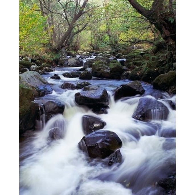 Waterfall England Poster Print by Paul Thompson (16 x 20) Image 1