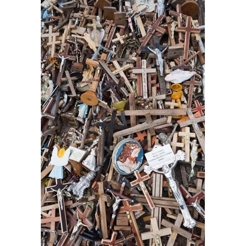 Lithuania Siauliai Hill of Crosses Christianity II Poster Print by Walter Bibikow (23 x 35) Image 1