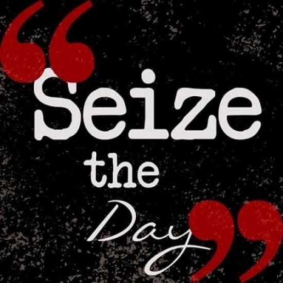 Seize The Day Poster Print by Taylor Greene (12 x 12) Image 1