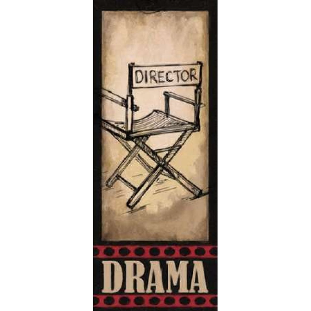 VINTAGE DRAMA Poster Print by Taylor Greene (10 x 20) Image 1