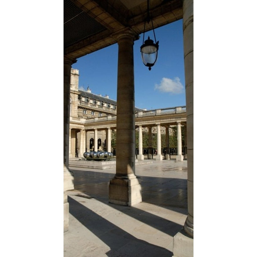 Columns in a palace Palais Royal Paris France Poster Print (24 x 12) Image 1