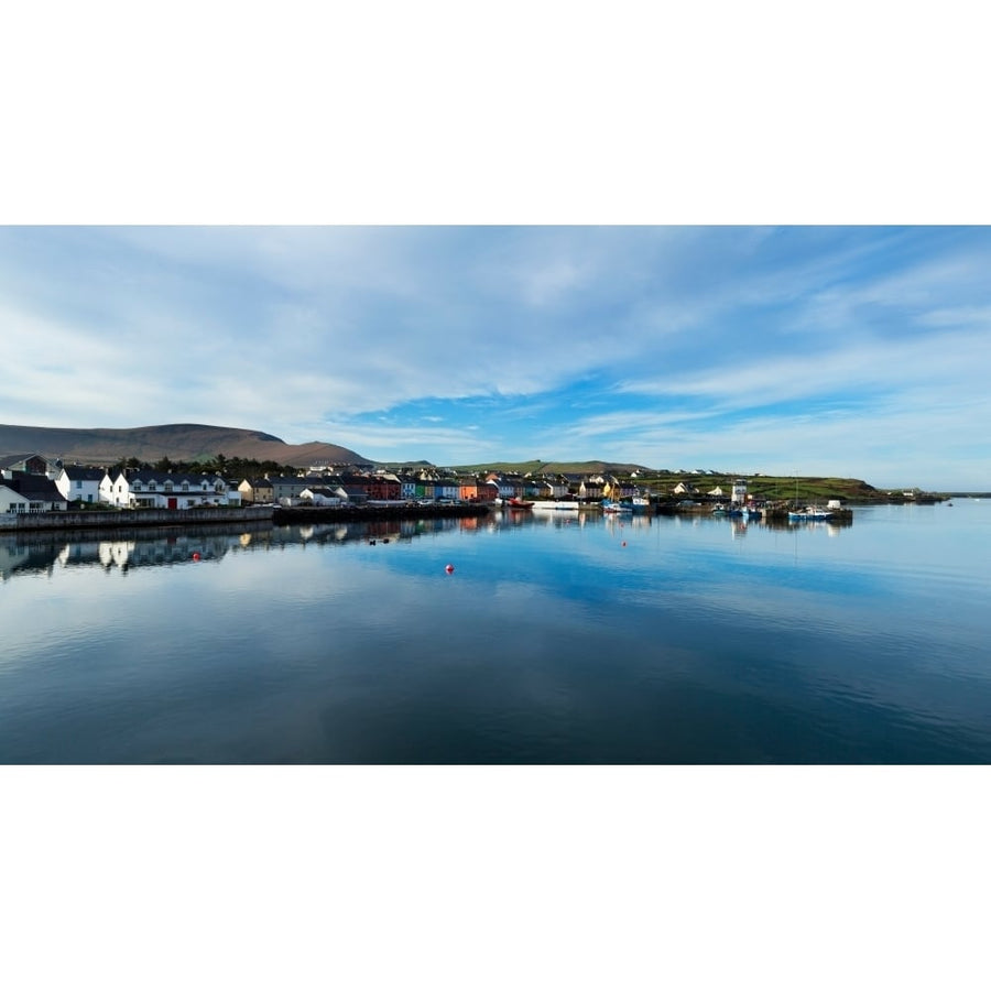 Fishing harbor Caherdaniel Iveragh Peninsula Ring Of Kerry County Kerry Republic of Ireland Poster Print (27 x 9) Image 1