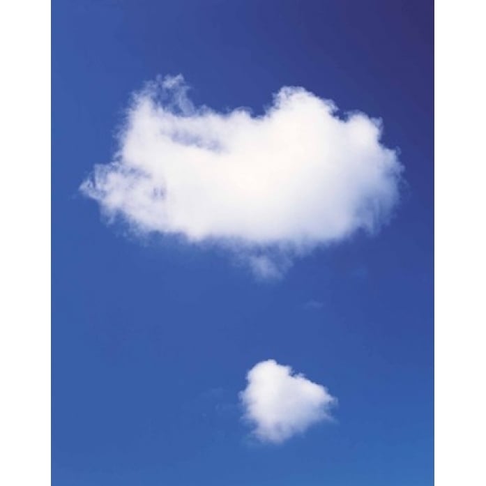 Clouds in Blue Sky Poster Print by Panoramic Images (19 x 24) Image 1